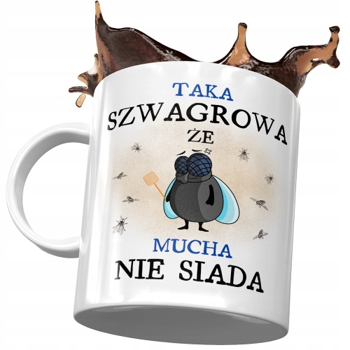 Kubek Dla Szwagrowej na Urodziny na Prezent z Nadrukiem ze Zdjęciem