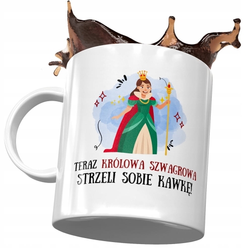 Kubek Dla Szwagrowej na Urodziny na Prezent z Nadrukiem ze Zdjęciem