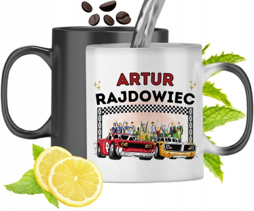 Dla Artura Kubek Magiczny Syna Dziecka Prezent Z Nadrukiem Ze Zdjęciem