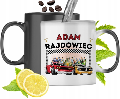 Dla Adama Kubek Magiczny Syna Dziecka Prezent Z Nadrukiem Ze Zdjęciem