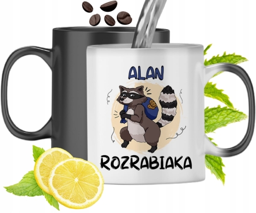 Dla Alana Kubek Magiczny Syna Dziecka Prezent Z Nadrukiem Ze Zdjęciem