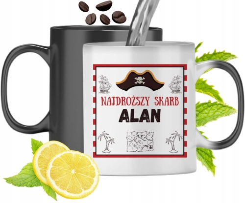 Dla Alana Kubek Magiczny Syna Dziecka Prezent Z Nadrukiem Ze Zdjęciem