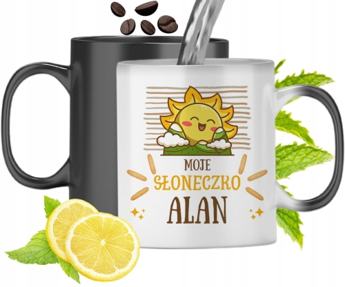 Dla Alana Kubek Magiczny Syna Dziecka Prezent Z Nadrukiem Ze Zdjęciem