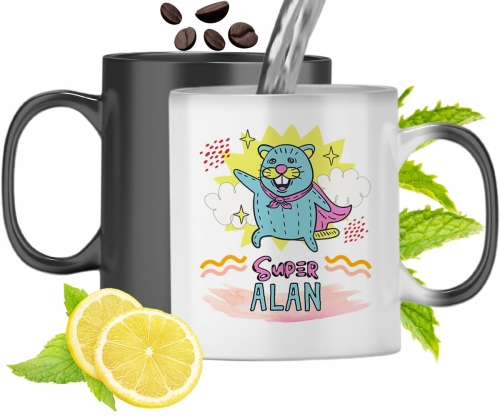 Dla Alana Kubek Magiczny Syna Dziecka Prezent Z Nadrukiem Ze Zdjęciem