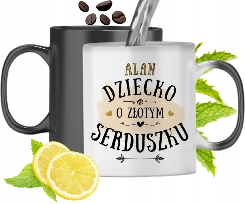 Dla Alana Kubek Magiczny Syna Dziecka Prezent Z Nadrukiem Ze Zdjęciem