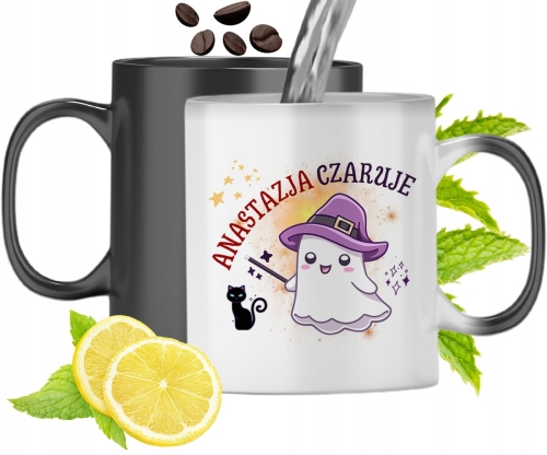 Dla Anastazji Kubek Magiczny Córki Dziecka Prezent Z Nadrukiem Ze Zdjęciem