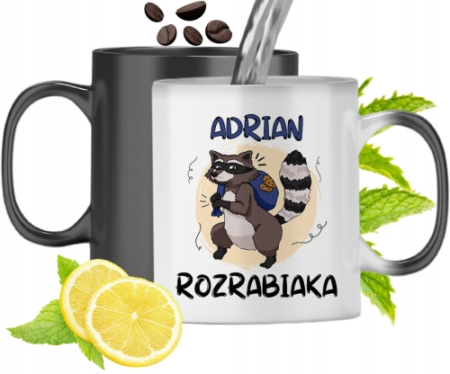 Dla Adriana Kubek Magiczny Syna Dziecka Prezent Z Nadrukiem Ze Zdjęciem