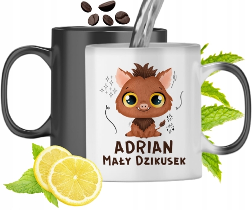 Dla Adriana Kubek Magiczny Syna Dziecka Prezent Z Nadrukiem Ze Zdjęciem