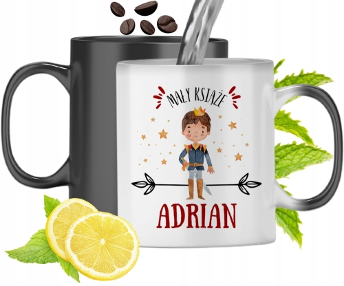 Dla Adriana Kubek Magiczny Syna Dziecka Prezent Z Nadrukiem Ze Zdjęciem