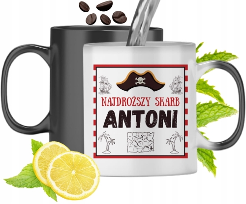 Dla Antoniego Kubek Magiczny Syna Dziecka Prezent Z Nadrukiem Ze Zdjęciem