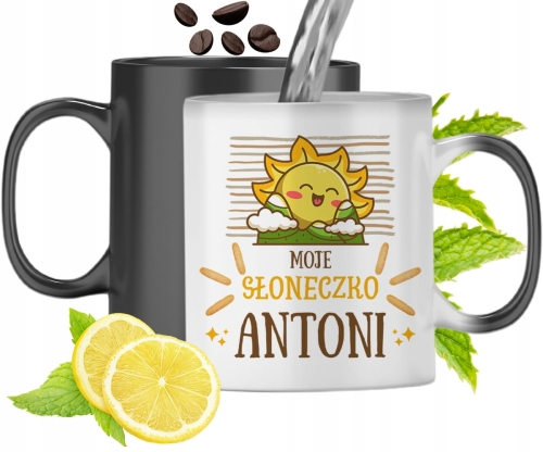 Dla Antoniego Kubek Magiczny Syna Dziecka Prezent Z Nadrukiem Ze Zdjęciem