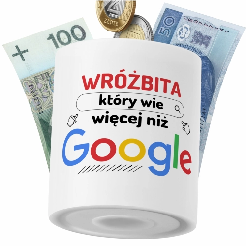 Skarbonka Dla Wróżbity na Prezent z Nadrukiem ze Zdjęciem PoliDraw
