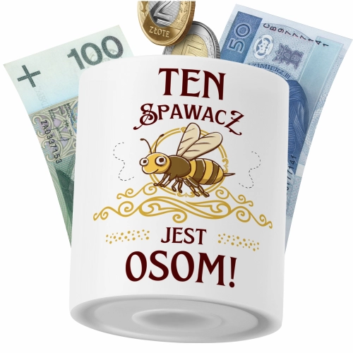 Skarbonka Dla Spawacza na Prezent z Nadrukiem ze Zdjęciem PoliDraw