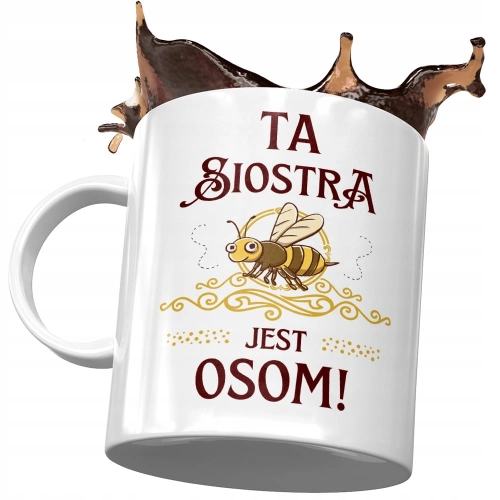 Kubek Dla Siostry Siostrzyczki na Urodziny Prezent - Ta siostra jest osom z Nadrukiem ze Zdjęciem