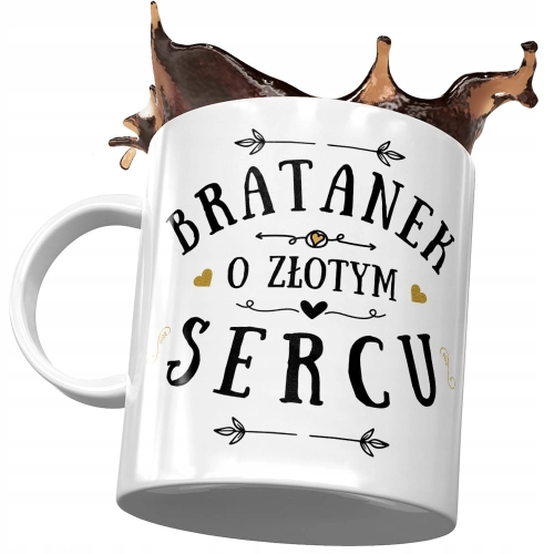 Kubek Dla Bratanka Idealny Na Prezent Urodziny z Nadrukiem ze Zdjęciem