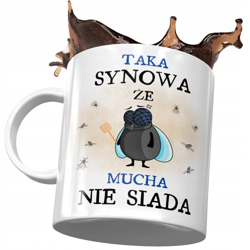Kubek Dla Synowej Żony Syna Idealny na Prezent z Nadrukiem ze Zdjęciem