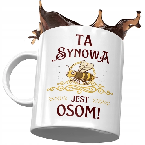 Kubek Dla Synowej Żony Syna Idealny na Prezent z Nadrukiem ze Zdjęciem