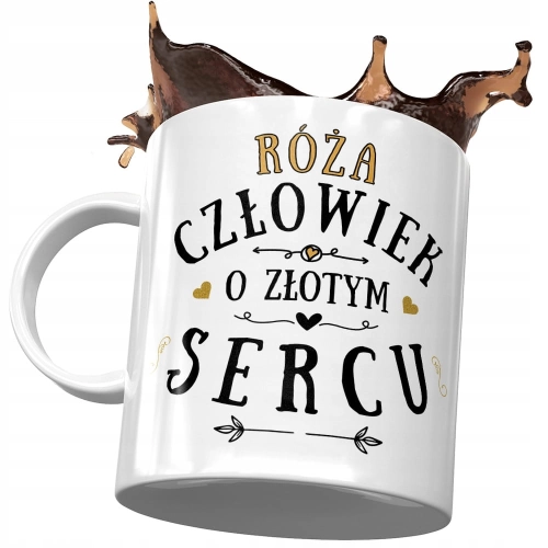 Kubek Dla Róży Koleżanki Przyjaciółki Żony z Nadrukiem ze Zdjęciem