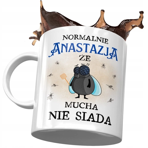Kubek Dla Anastazji Koleżanki Siostry na Prezent z Nadrukiem ze Zdjęciem