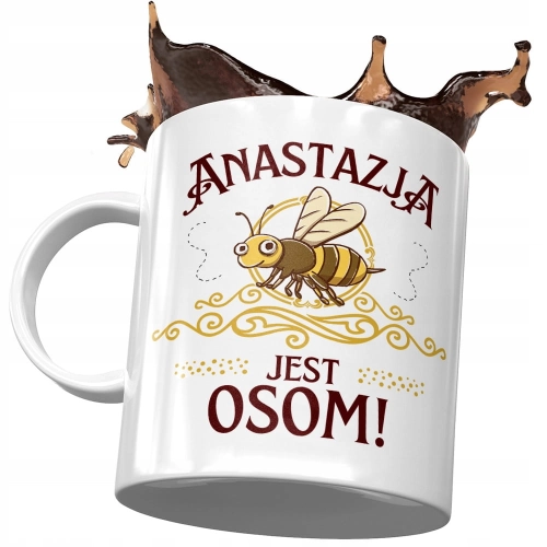 Kubek Dla Anastazji Koleżanki Siostry na Prezent z Nadrukiem ze Zdjęciem