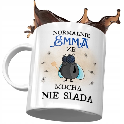 Kubek Dla Emmy Żony Przyjaciółki Koleżanki z Nadrukiem ze Zdjęciem