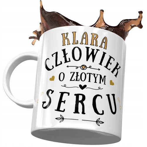 Kubek dla Klary Koleżanki Przyjaciółki Prezent z Nadrukiem ze Zdjęciem