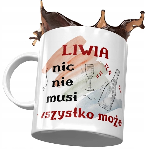 Kubek Dla Liwii Koleżanki Przyjaciółki Żony z Nadrukiem ze Zdjęciem
