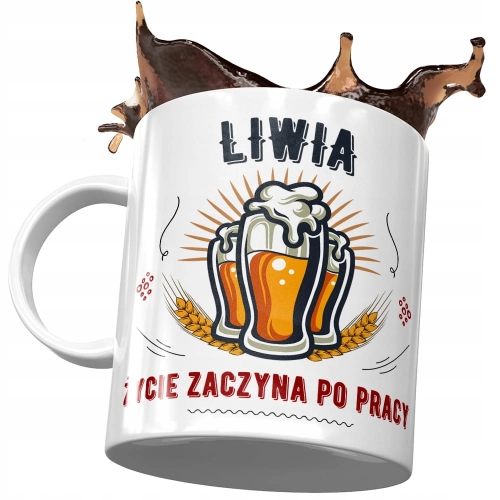 Kubek Dla Liwii Koleżanki Przyjaciółki Żony z Nadrukiem ze Zdjęciem