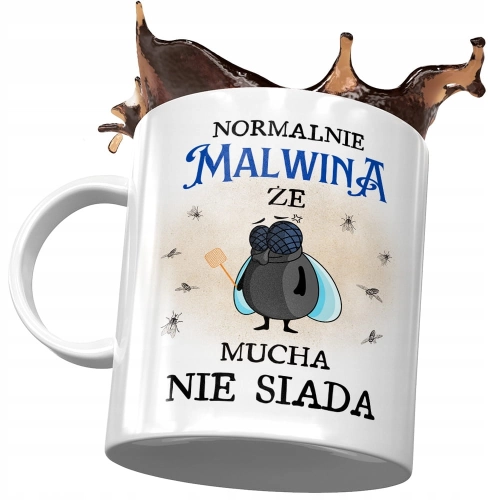 Kubek Dla Malwiny Koleżanki Żony Koleżanki Prezent z Nadrukiem ze Zdjęciem