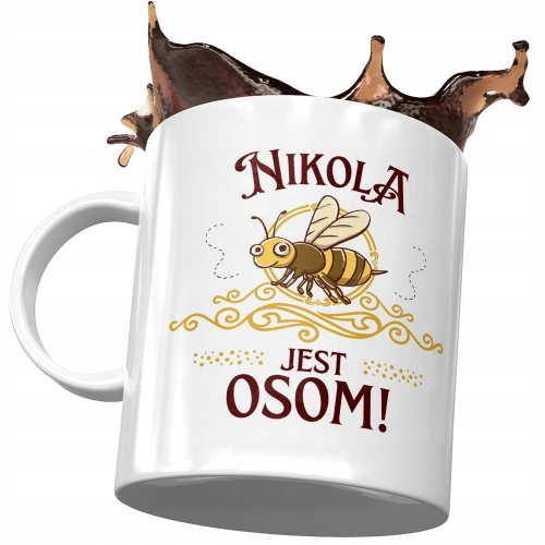 Kubek Dla Nikoli Przyjaciółki Żony Siostry Prezent z Nadrukiem ze Zdjęciem