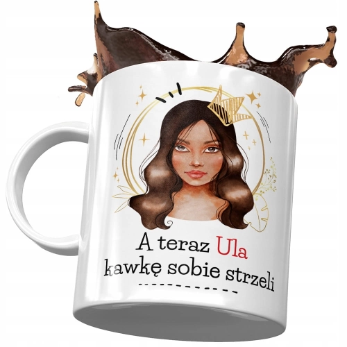 Kubek dla Uli Urszuli Koleżanki Przyjaciółki Żony z Nadrukiem ze Zdjęciem