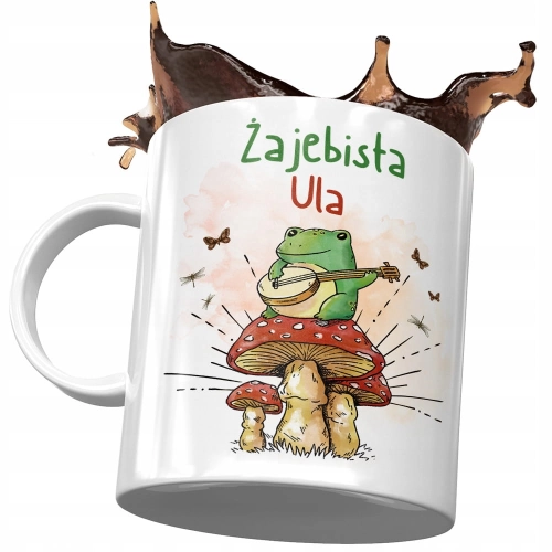 Kubek dla Uli Urszuli Koleżanki Przyjaciółki Żony z Nadrukiem ze Zdjęciem