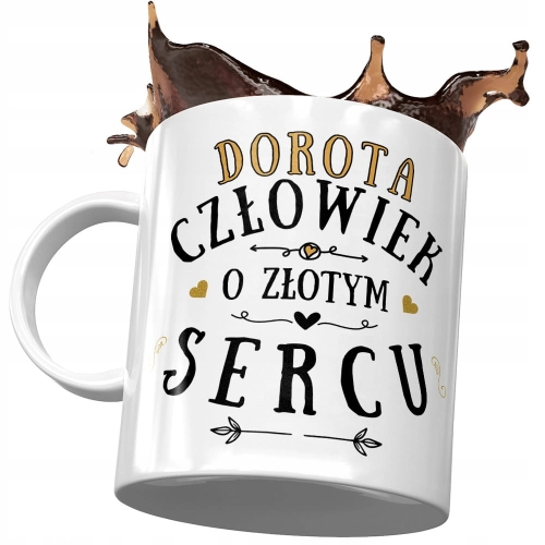Kubek Dla Doroty Żony Koleżanki na Prezent z Nadrukiem ze Zdjęciem