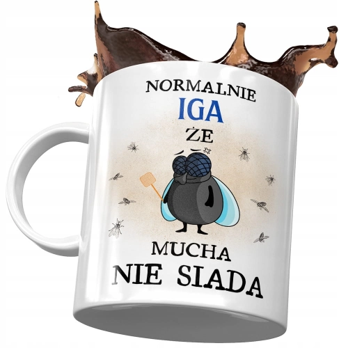 Kubek Dla Igi Żony Przyjaciółki Na Prezent z Nadrukiem ze Zdjęciem