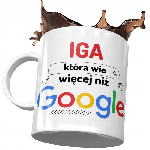 Kubek Dla Igi Żony Przyjaciółki Na Prezent z Nadrukiem ze Zdjęciem