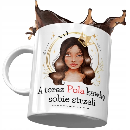 Kubek Dla Poli Koleżanki Przyjaciółki Żony z Nadrukiem ze Zdjęciem