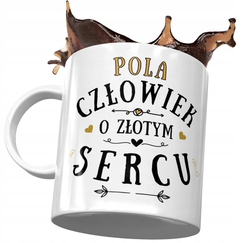 Kubek Dla Poli Koleżanki Przyjaciółki Żony z Nadrukiem ze Zdjęciem