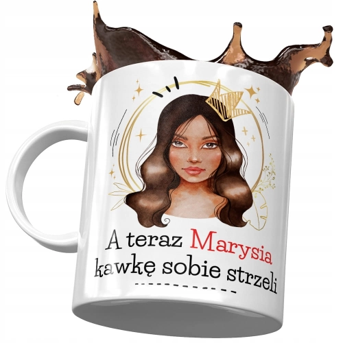 Kubek Dla Marysi Marianny Maji Mari na Prezent z Nadrukiem ze Zdjęciem