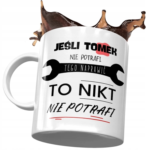 Kubek Dla Tomka Tomasza Kolegi Męża na Prezent z Nadrukiem ze Zdjęciem