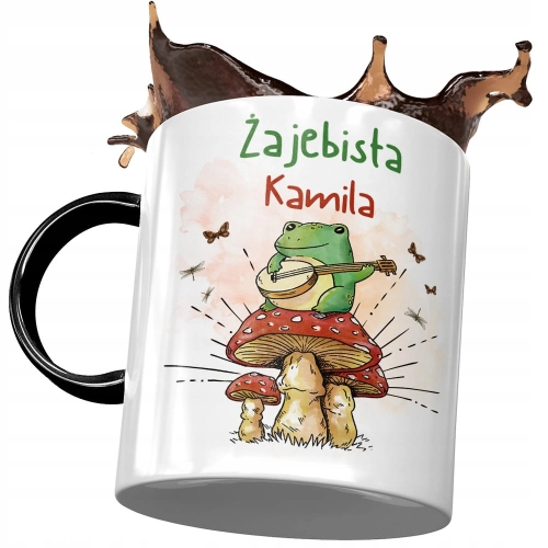 Kubek dla Kamili Koleżanki Idealny Na Prezent z Nadrukiem ze Zdjęciem