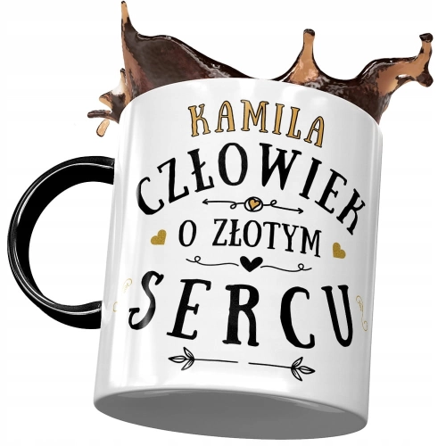 Kubek dla Kamili Koleżanki Idealny Na Prezent z Nadrukiem ze Zdjęciem