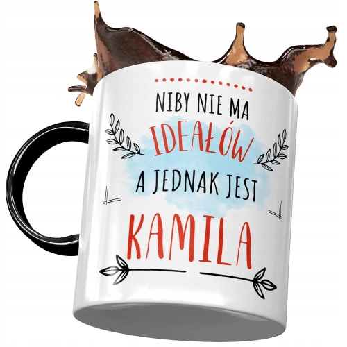 Kubek dla Kamili Koleżanki Idealny Na Prezent z Nadrukiem ze Zdjęciem
