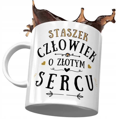 Kubek dla Stanisława Staszka Kolegi na Prezent z Nadrukiem ze Zdjęciem