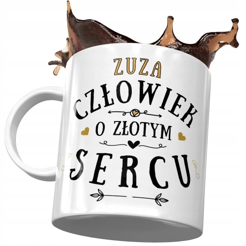 Kubek dla Zuzy Zuzanny Koleżanki na Prezent z Nadrukiem ze Zdjęciem