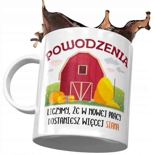 Kubek na Pożegnanie z Pracy dla Kolegi Koleżanki z Nadrukiem ze Zdjęciem