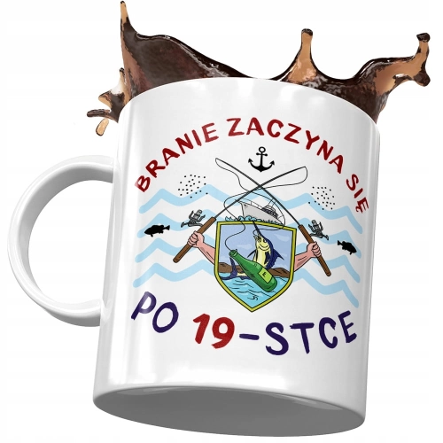 Kubek na Urodziny 19 19ste 19-ste Idealny Prezent z Nadrukiem ze Zdjęciem