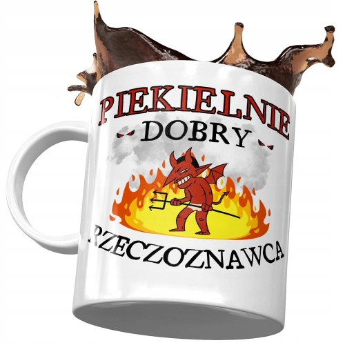 Kubek Dla Rzeczoznawcy Piekielnie Dobry z Nadrukiem ze Zdjęciem