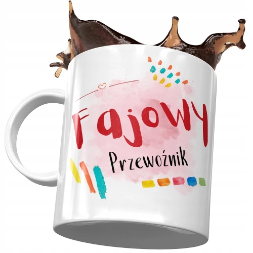 Kubek Dla Przewoźnika Fajowy Przewoźnik Prezent z Nadrukiem ze Zdjęciem
