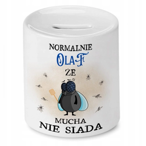 Skarbonka Dla Olafa na Urodziny Idealny Prezent z Nadrukiem ze Zdjęciem