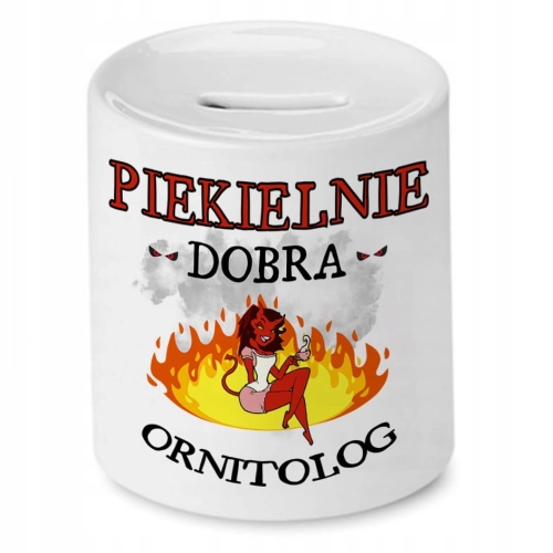 Skarbonka Dla Ornitologa na Urodziny na Prezent z Nadrukiem ze Zdjęciem